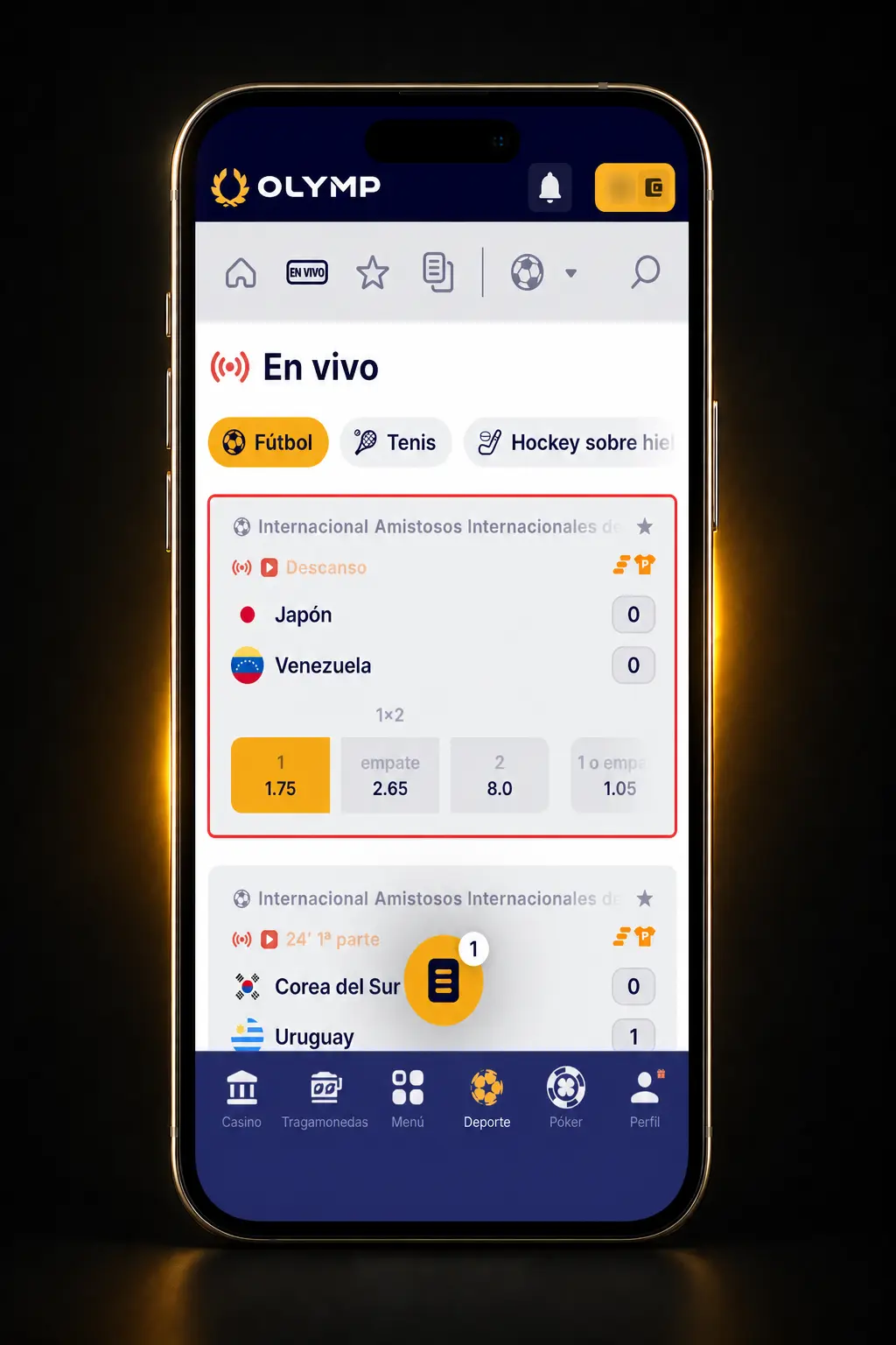 Pasos para registrarte, verificar tu cuenta y apostar en esports como CS2 y Dota 2 en Olymp Casino