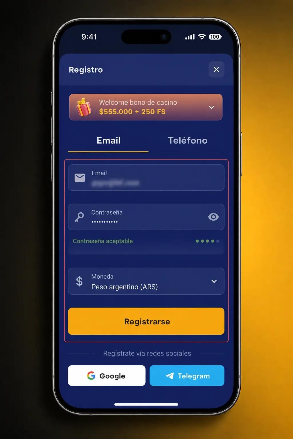 Pasos para registrarte, cargar saldo y hacer tu primera apuesta deportiva en Olymp Casino.