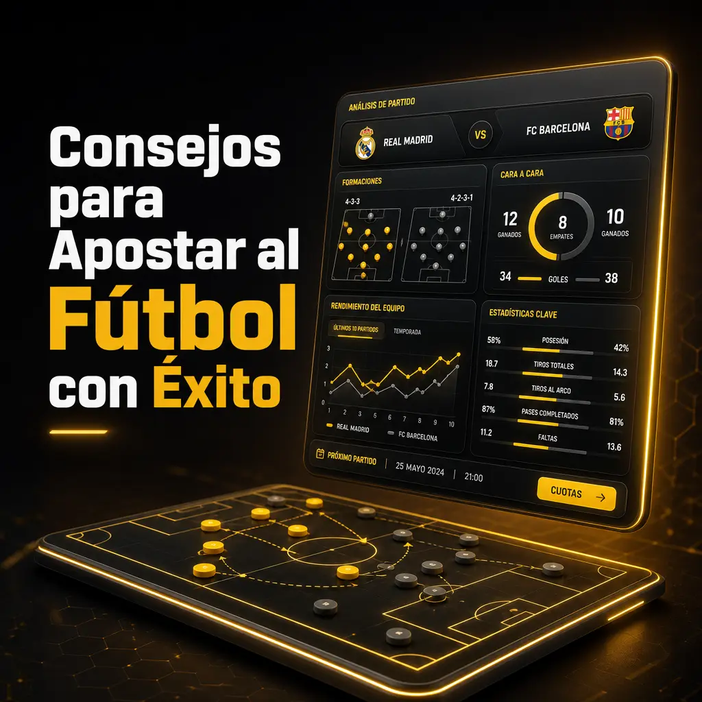 Consejos para apostar al fútbol con éxito en Olymp Casino: análisis de forma, factores del partido y gestión de banca.